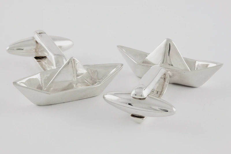 Barco origami Gemelos