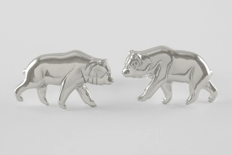 Oso grizzly Gemelos